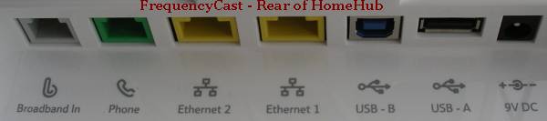 BT Home Hub Connections