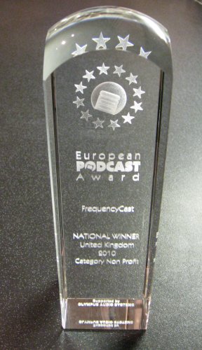 FrequencyCast Best Uk Podcast 2010 Award