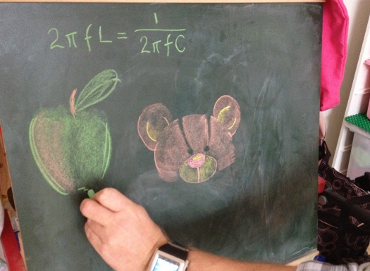 Carl's Blackboard Doodles