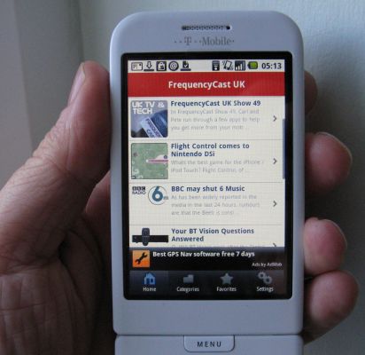 Frequencycast Android App