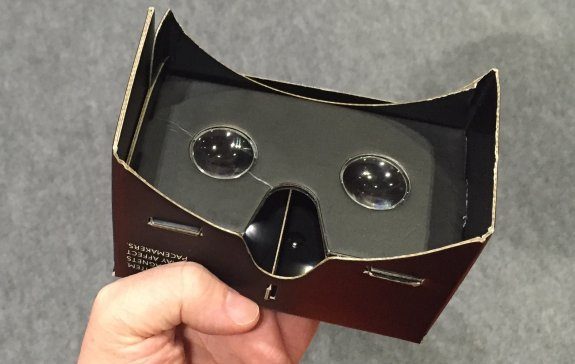 Basic Google Cardboard VR headset