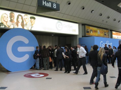 Gadget Show 2012 in Birmingham - About to open its doors