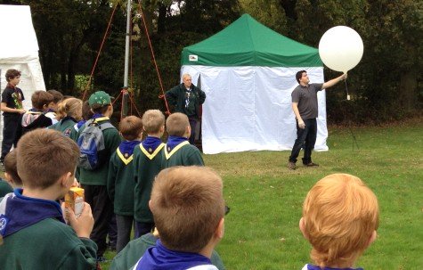 JOTA 2014 - Chros Stubbs Balloon Launch