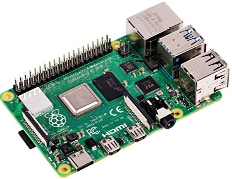 The Raspberry Pi 4 mini-computer