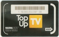 Top Up TV card